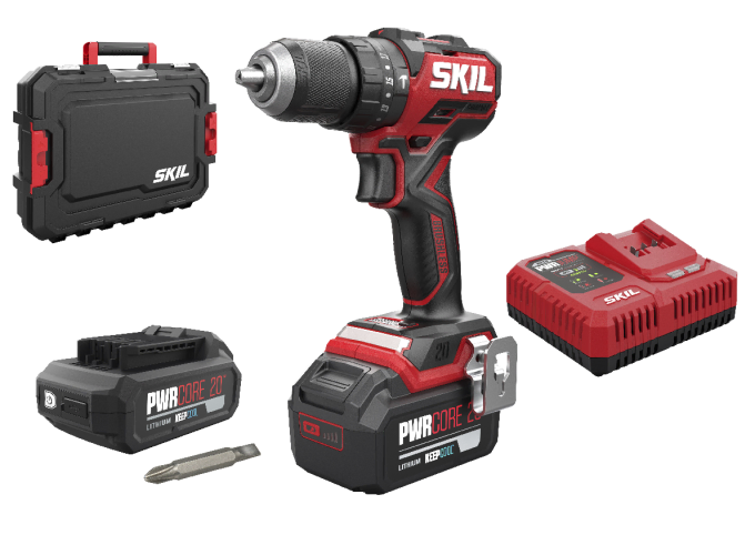 SKIL COMPACT 3075HA AKÜLÜ DARBELİ MATKAP VİDALAMA ÇANTALI SET
