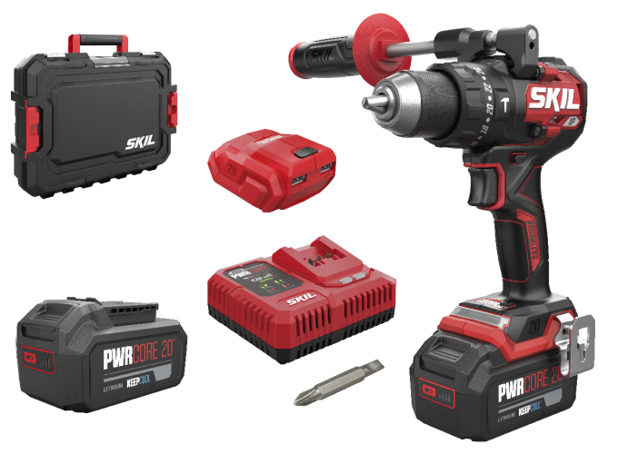 SKIL XP 3085HB AKÜLÜ DARBELİ MATKAP VİDALAMA ÇANTALI SET