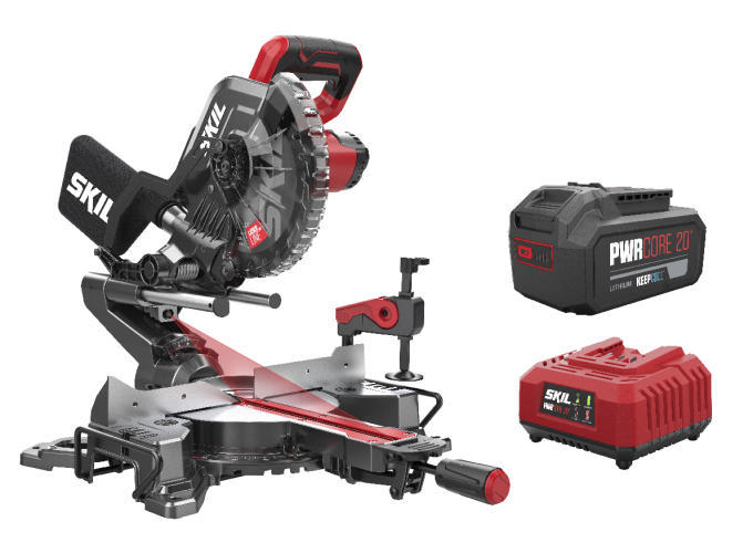 SKIL POWERTOOLS 3590AA AKÜLÜ RAYLI GÖNYE KESME 216MM SET