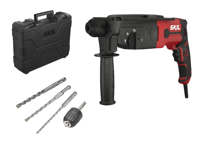SKIL 1770GA KIRICI DELİCİ 850W 2.8J ÇANTALI 3 DELİCİ UÇ+1 MANDREN