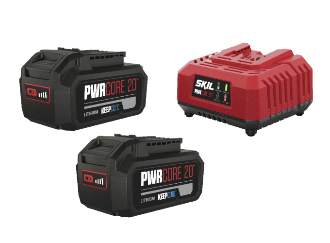 SKIL 3112BA 2X4,0Ah. Li BATARYA +2,4A SARJ CİHAZI