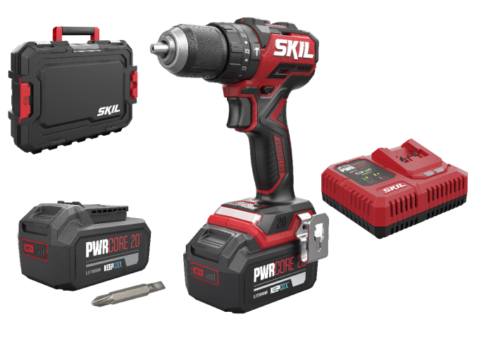 SKIL COMPACT 3075HB AKÜLÜ DARBELİ MATKAP VİDALAMA ÇANTALI SET