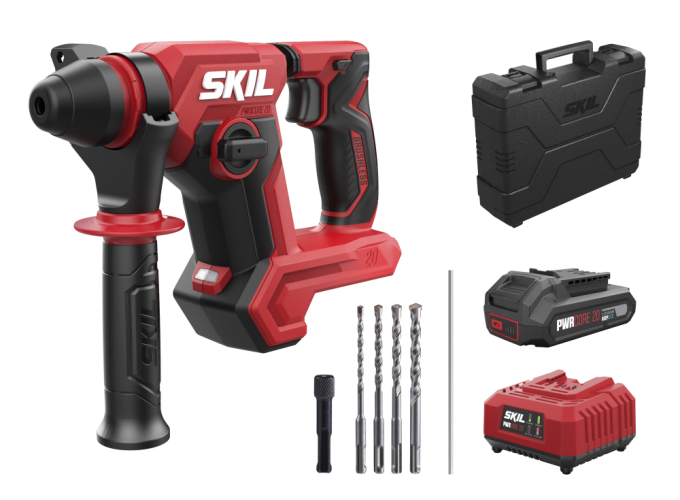 SKIL POWERTOOLS 3821GA AKÜLÜ SDS DELİCİ ÇANTALI SET