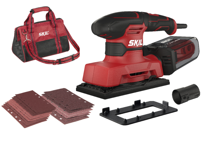 SKIL 7362DA TİTREŞİMLİ ZIMPARA 280W ÇANTALI